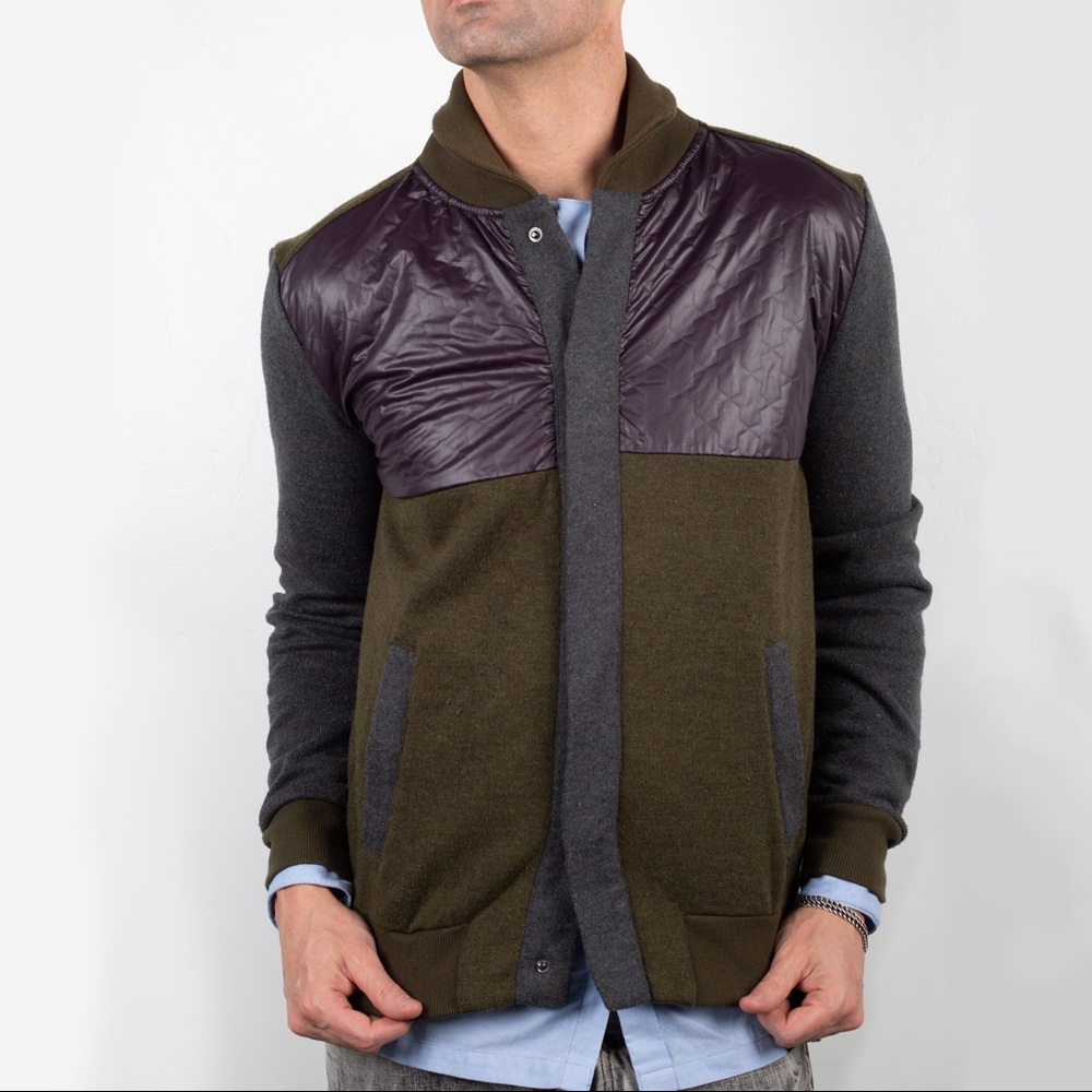 Anerkjendt Knit / Nylon jacket